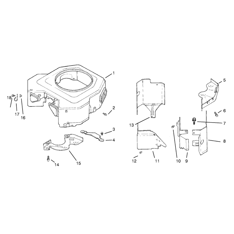 Blower Housing and Baffles