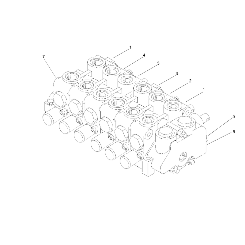 Hydraulic Valve Assembly 108-5680
