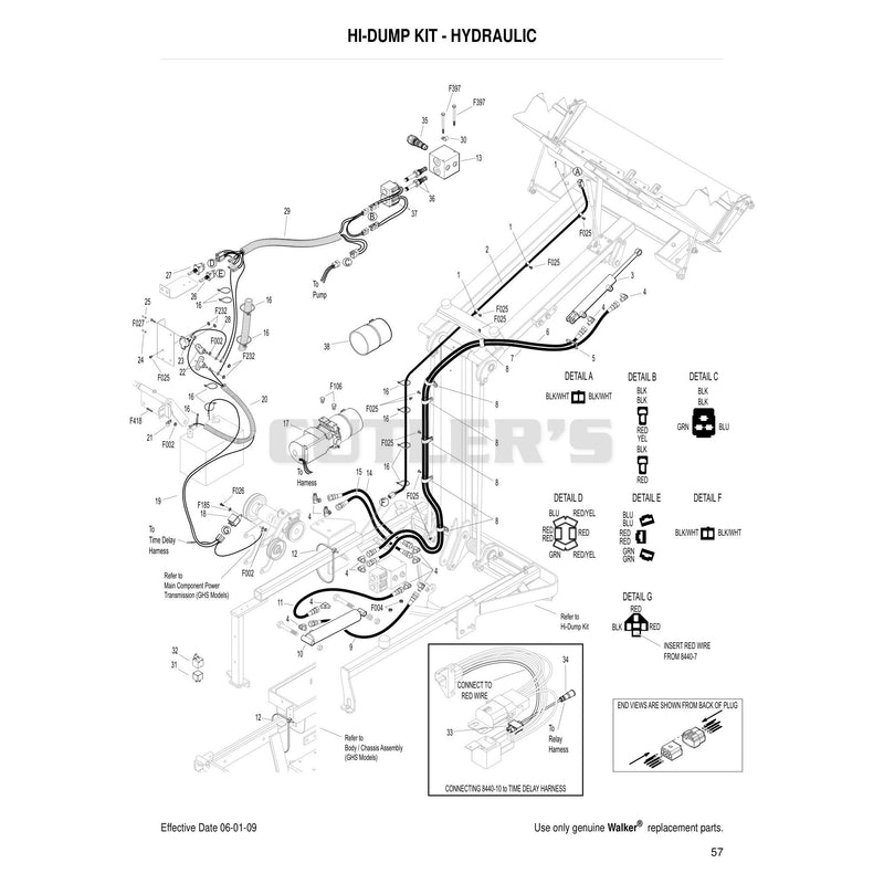 Hi Dump Kit Hydraulic