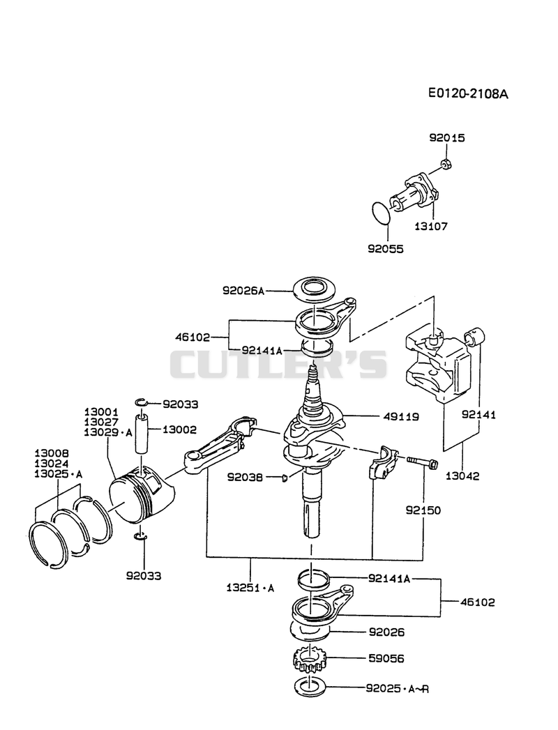 PISTON/CRANKSHAFT
