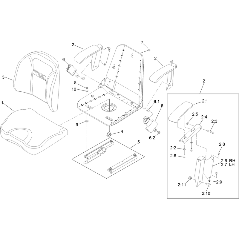 Seat Assembly No 120-7886