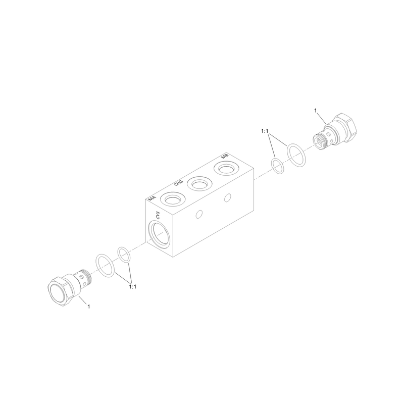 Charge Check Manifold Assembly No 137-5288