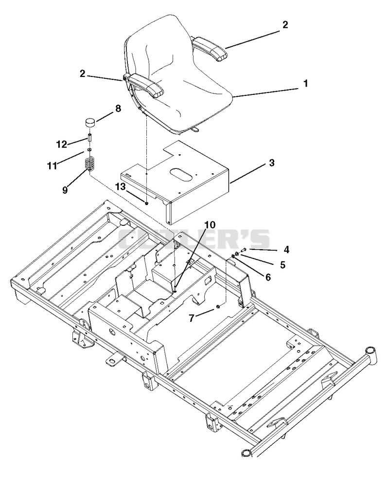 Seat And Seat Support