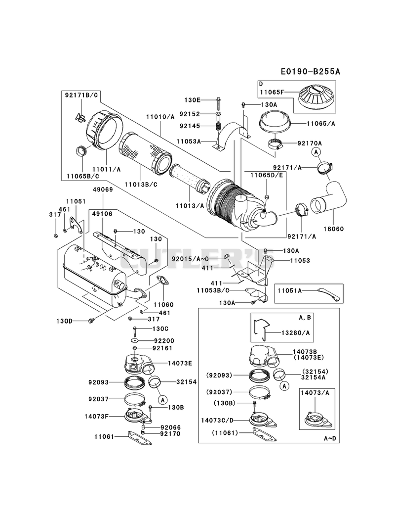 AIR-FILTER/MUFFLER