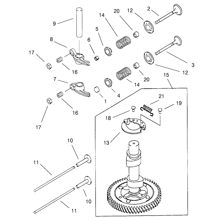 Valvecamshaft