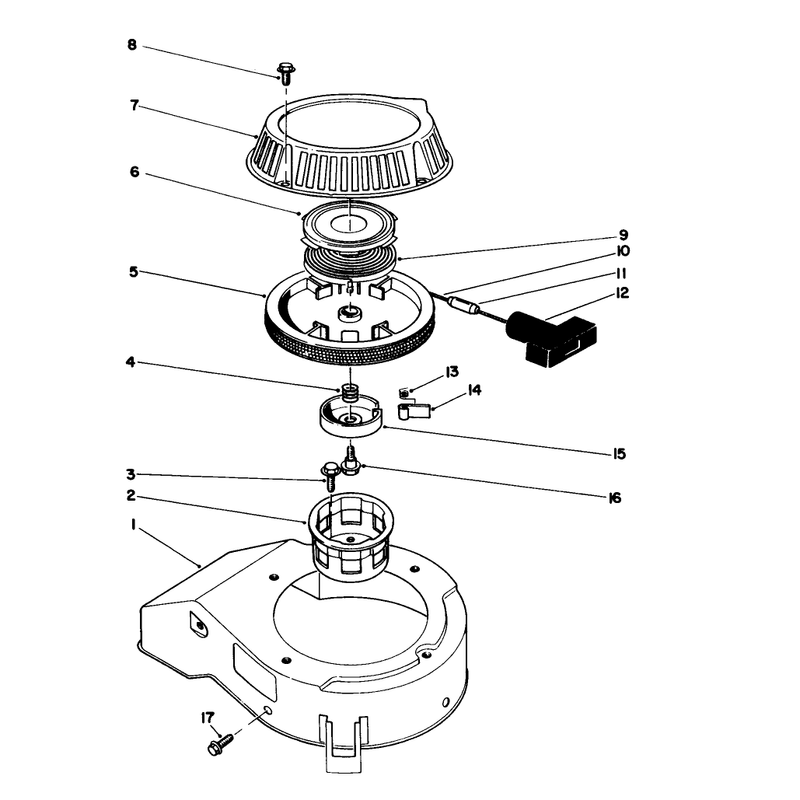 Recoil Assembly Model No 47ph7