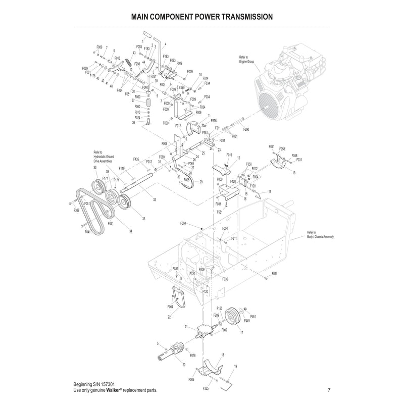 MAIN COMPONENT POWER TRANSMISSION