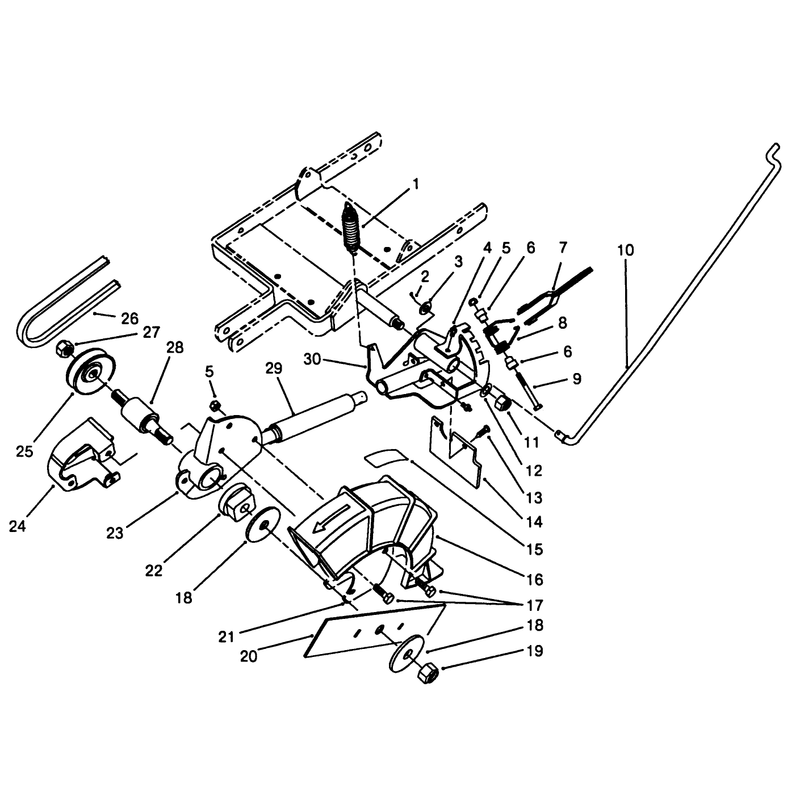 Pivot Arm Assembly