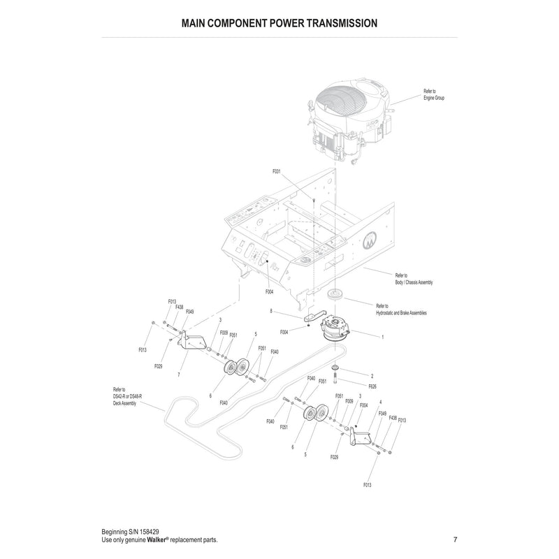 MAIN COMPONENT POWER TRANSMISSION