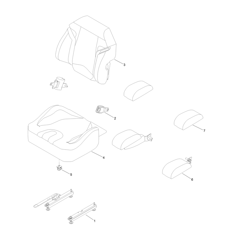 Seat Assembly No 145-8421