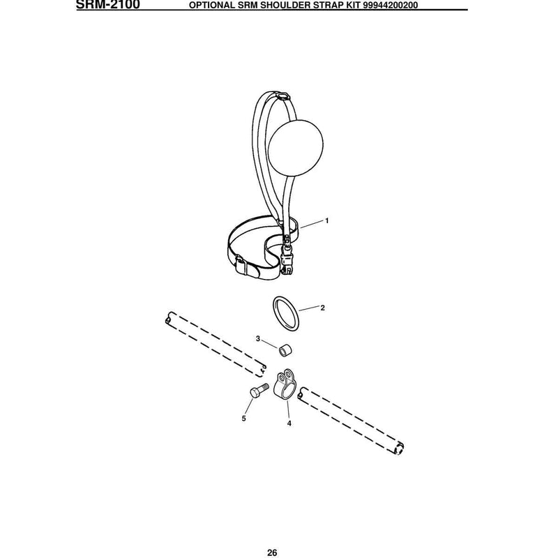 Optional Srm Shoulder Strap Kit 99944200200