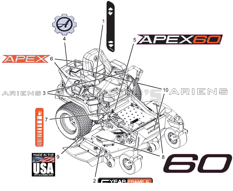 Decals - Style - 60"