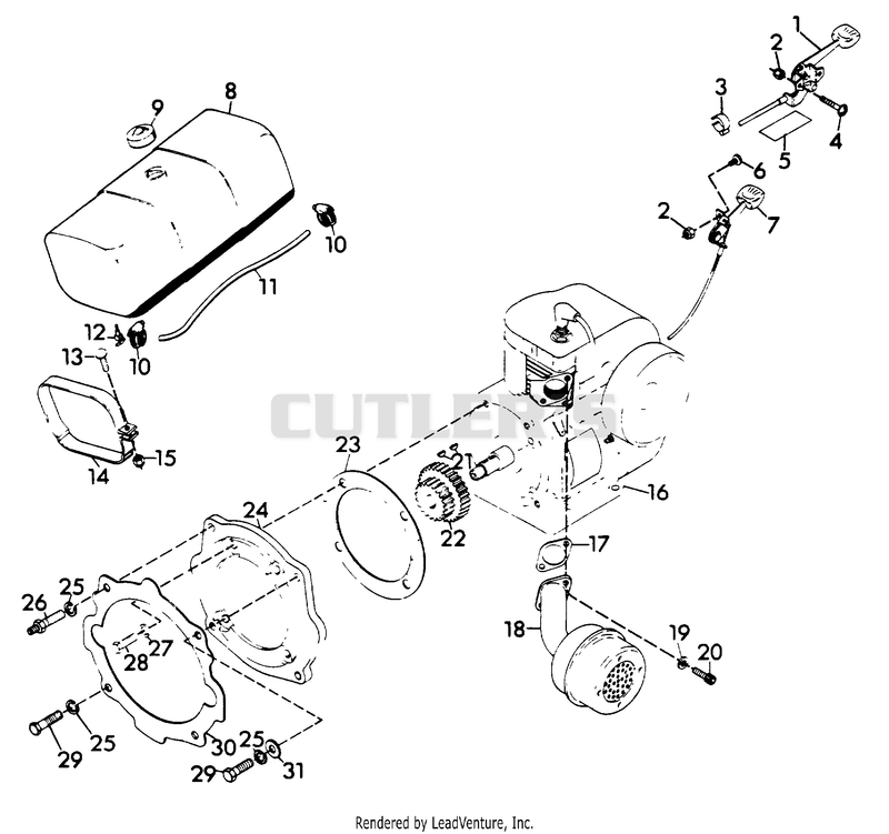 FUEL AND EXHAUST SYSTEM