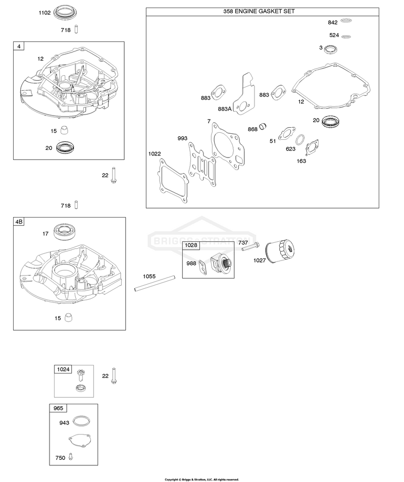 Gasket Set-Engine, Sump