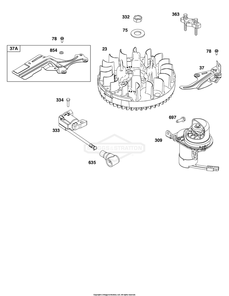 Flywheel, Ignition, and Starter Group