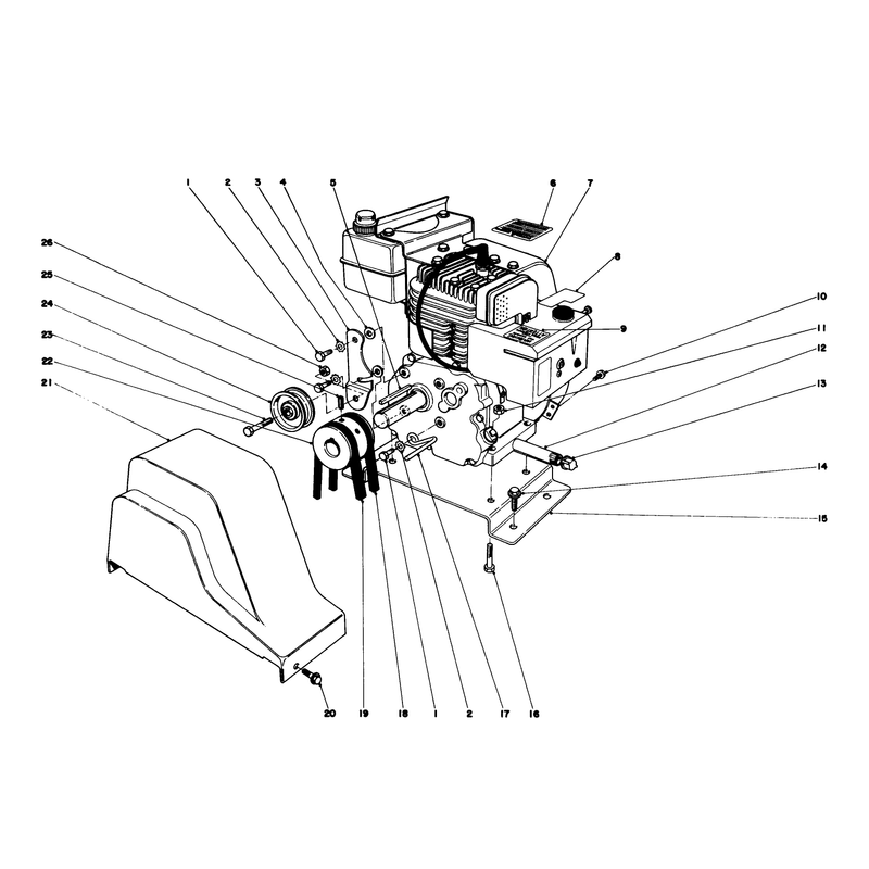 Engine Assembly (model No. 38040)