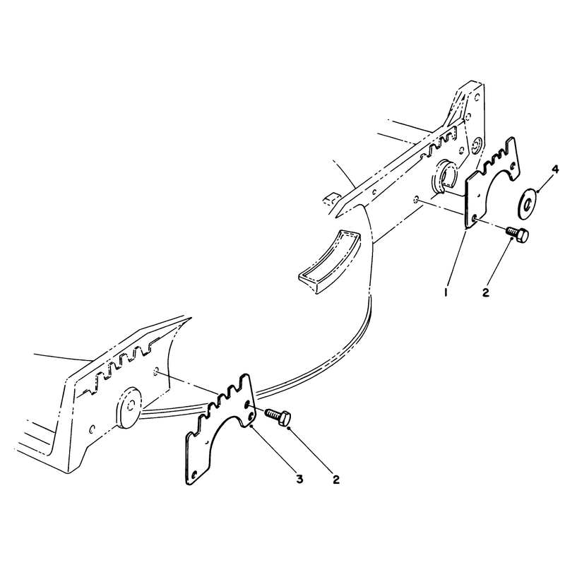 Wear Plate Kit No 49-4080 Optional