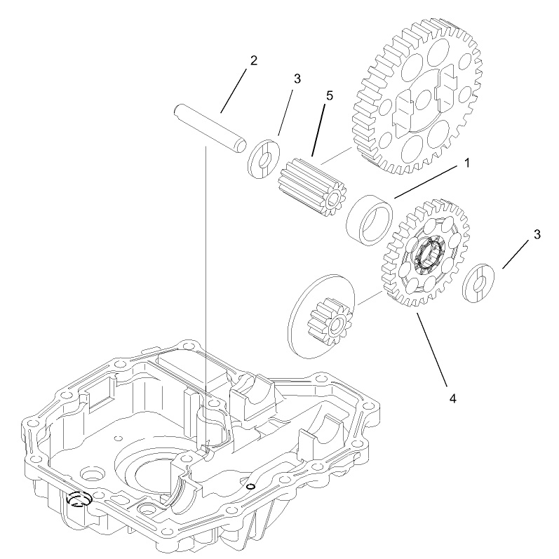 Final Pinion Assembly Transmission Assembly No 104-2889