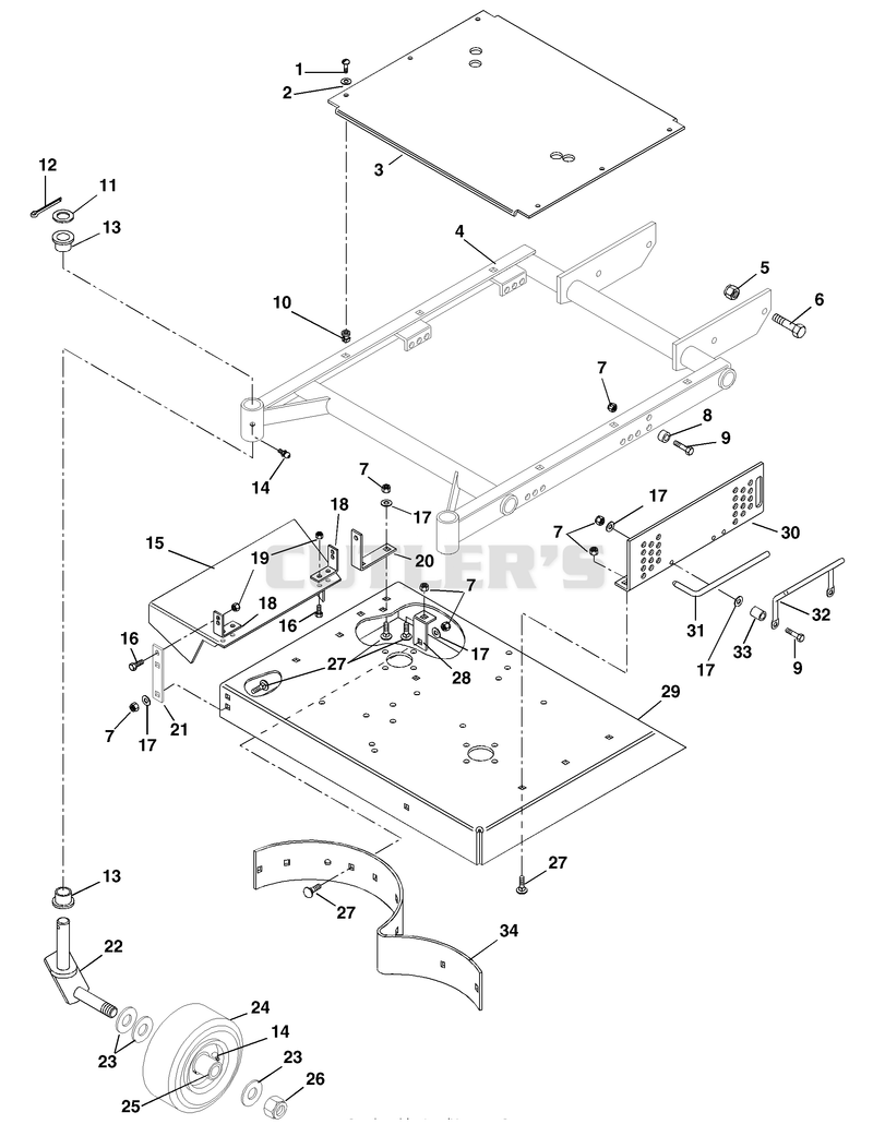 Mower Frame