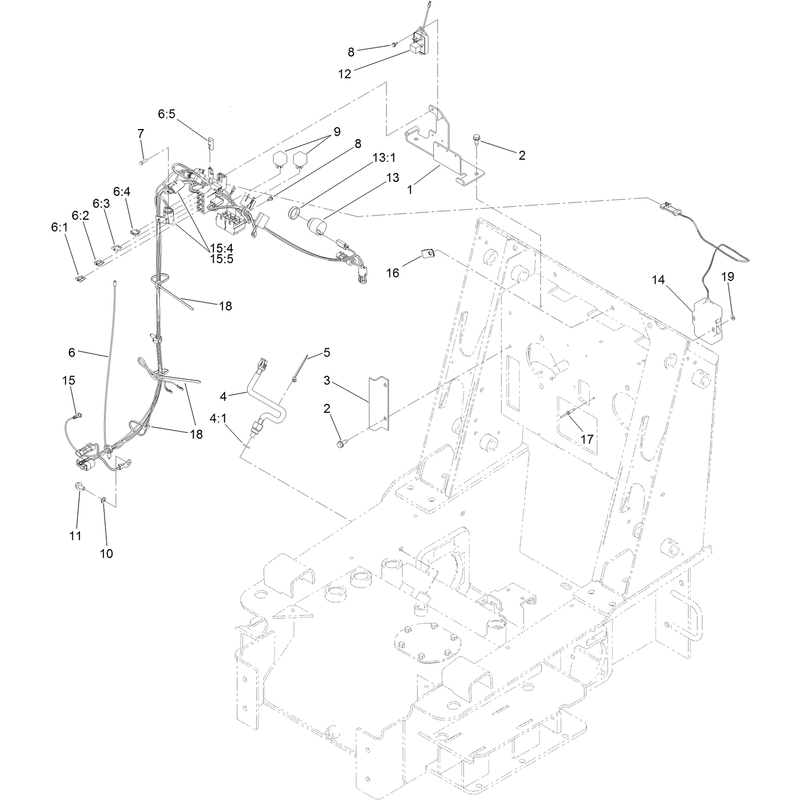Wire Harness Temperature Sensor and Shield Assembly