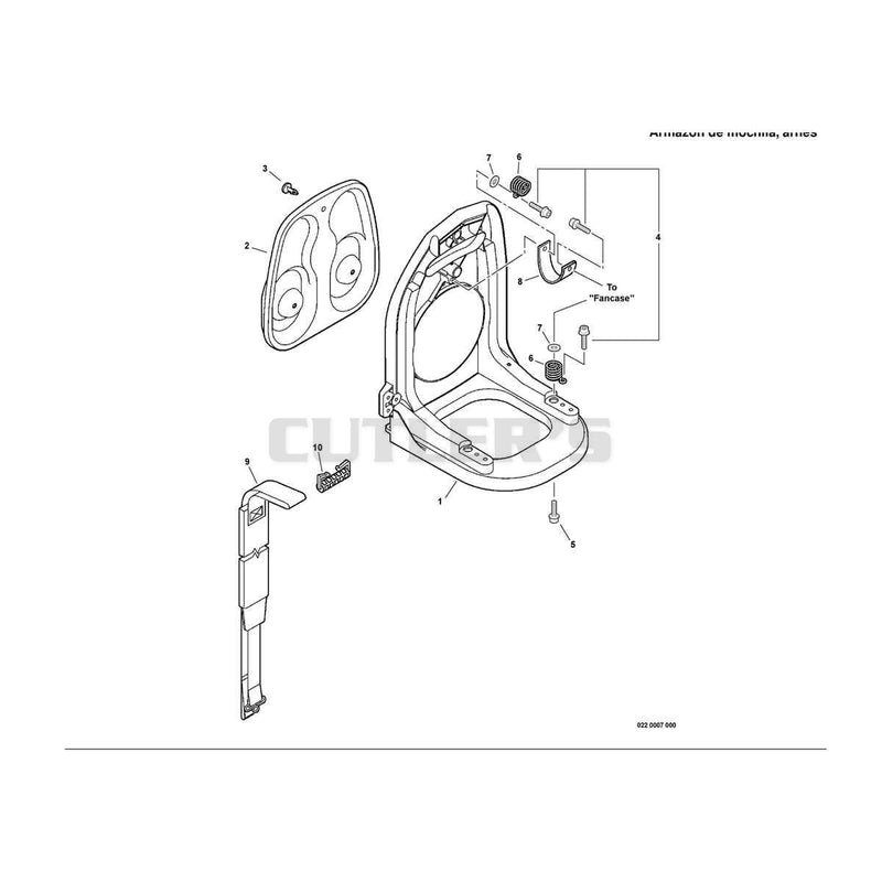 Backpack Frame, Harness
