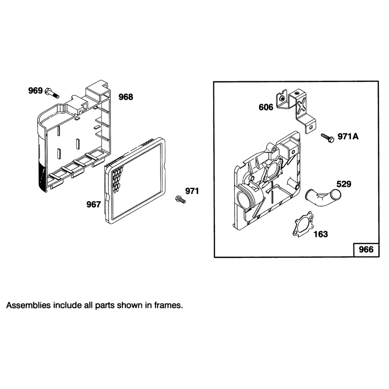 Engine Briggs and Stratton Model 127802-0513-21
