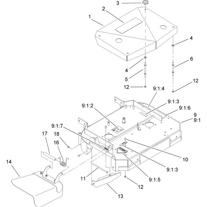 Deck and Shield Assembly