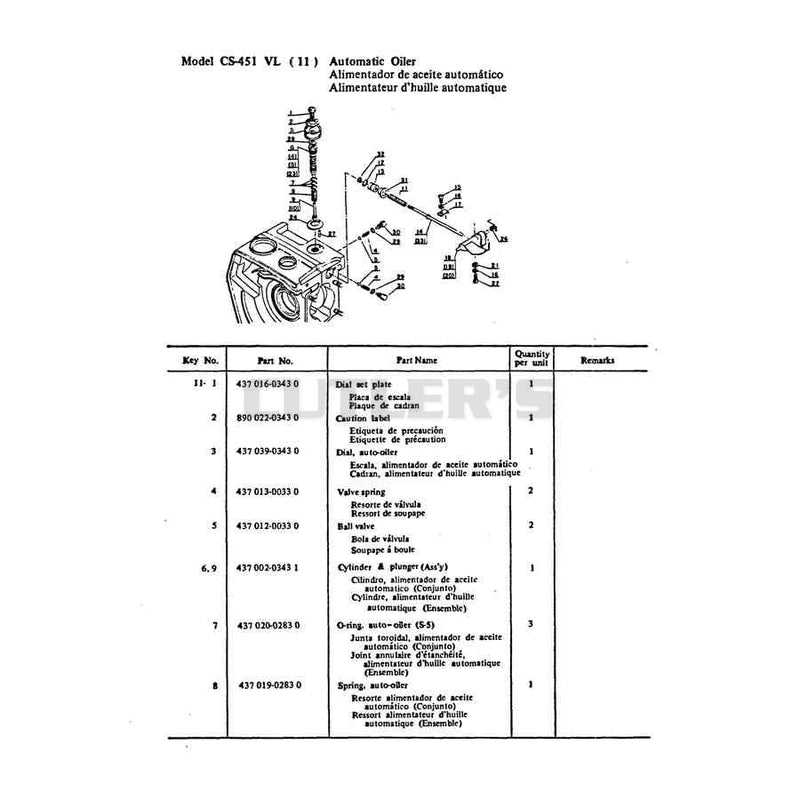 Cs-451 Vl 11 Automatic Oiler