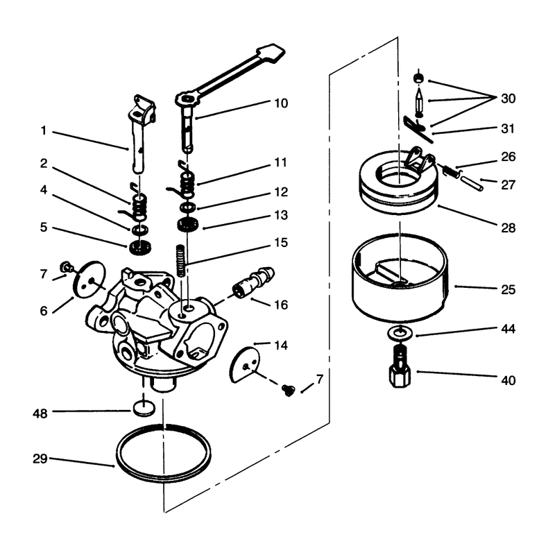 Carburetor No. 632641