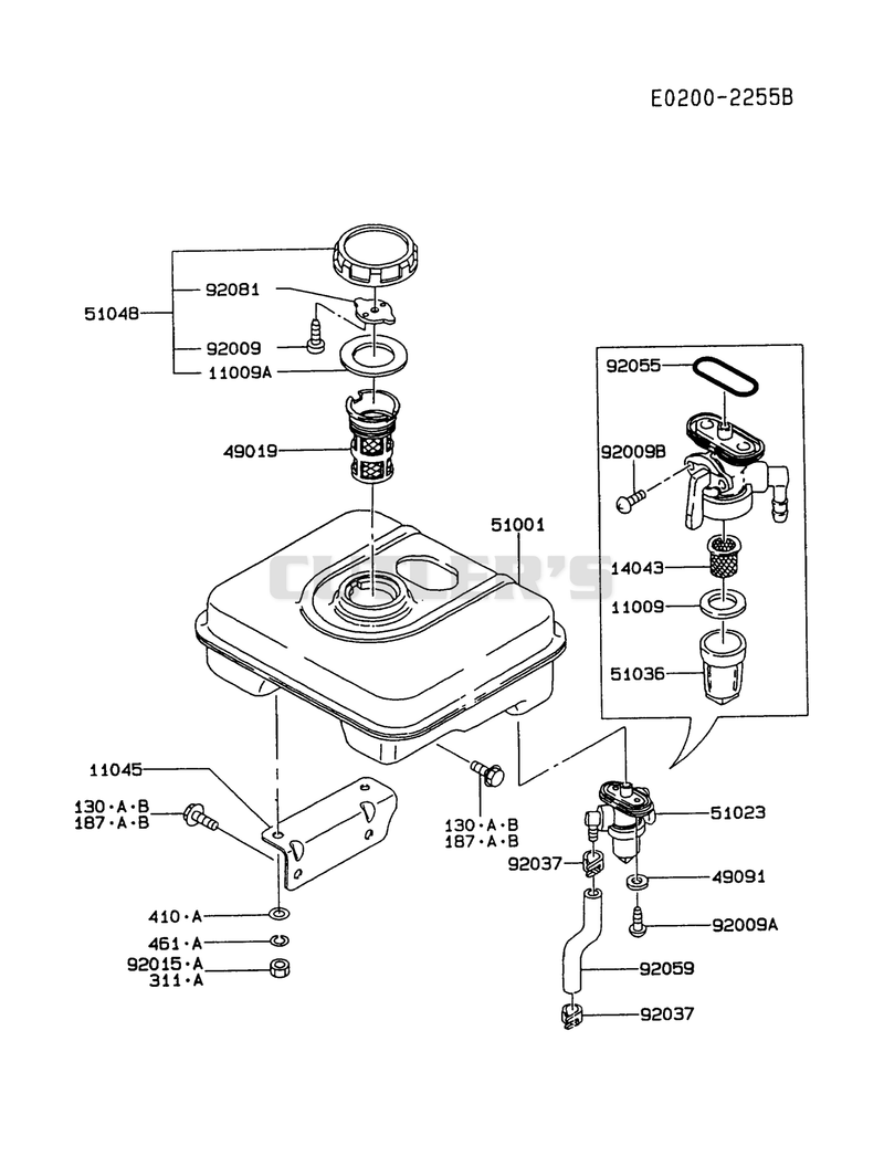 FUEL-TANK/FUEL-VALVE