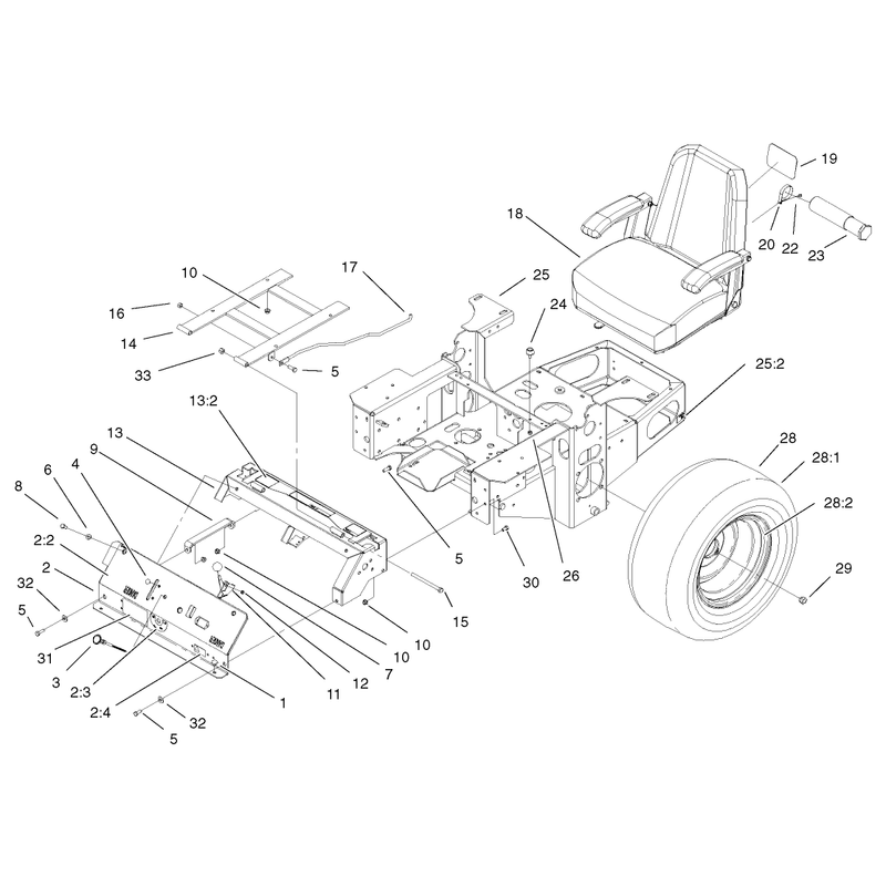 Main Frame Assembly