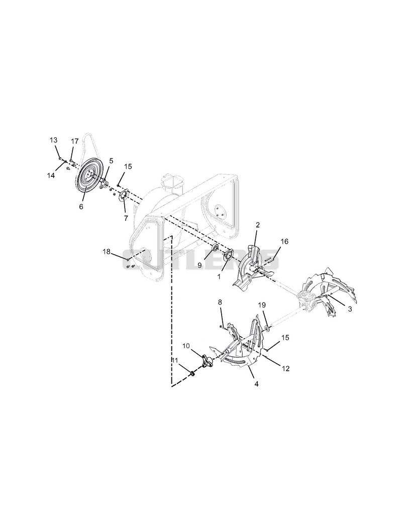 Auger And Impeller - 24"