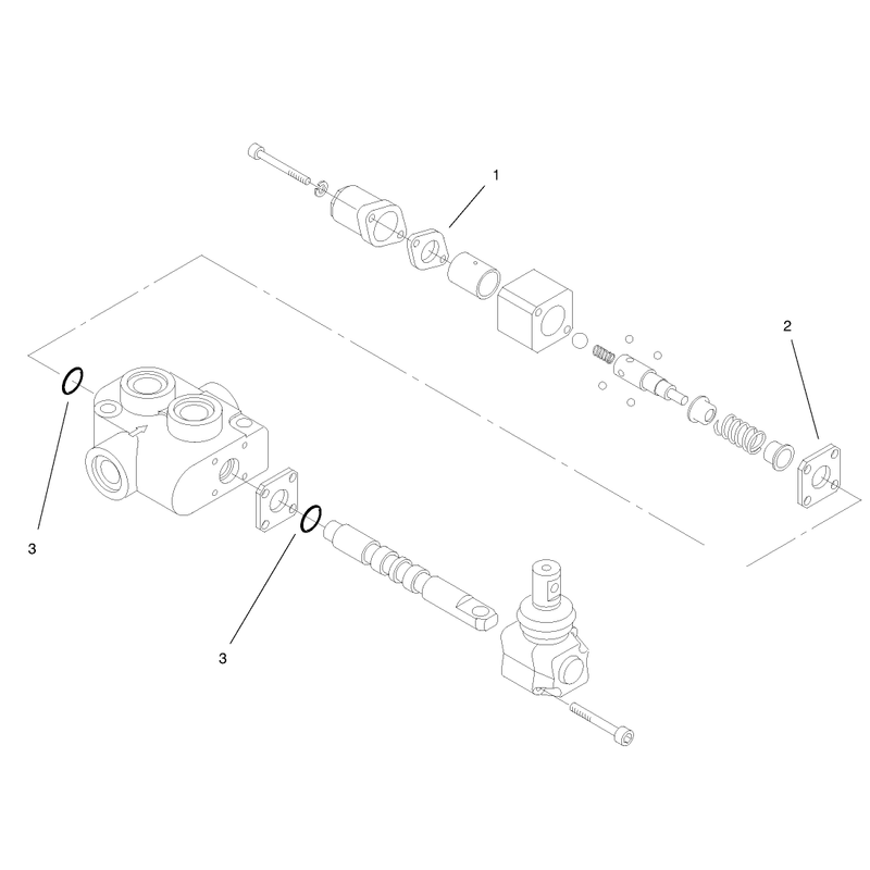 Hydraulic Valve Assembly No 99-3072