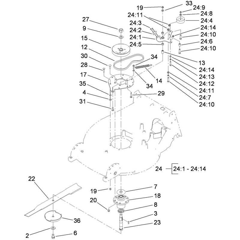Blade Drive Assembly