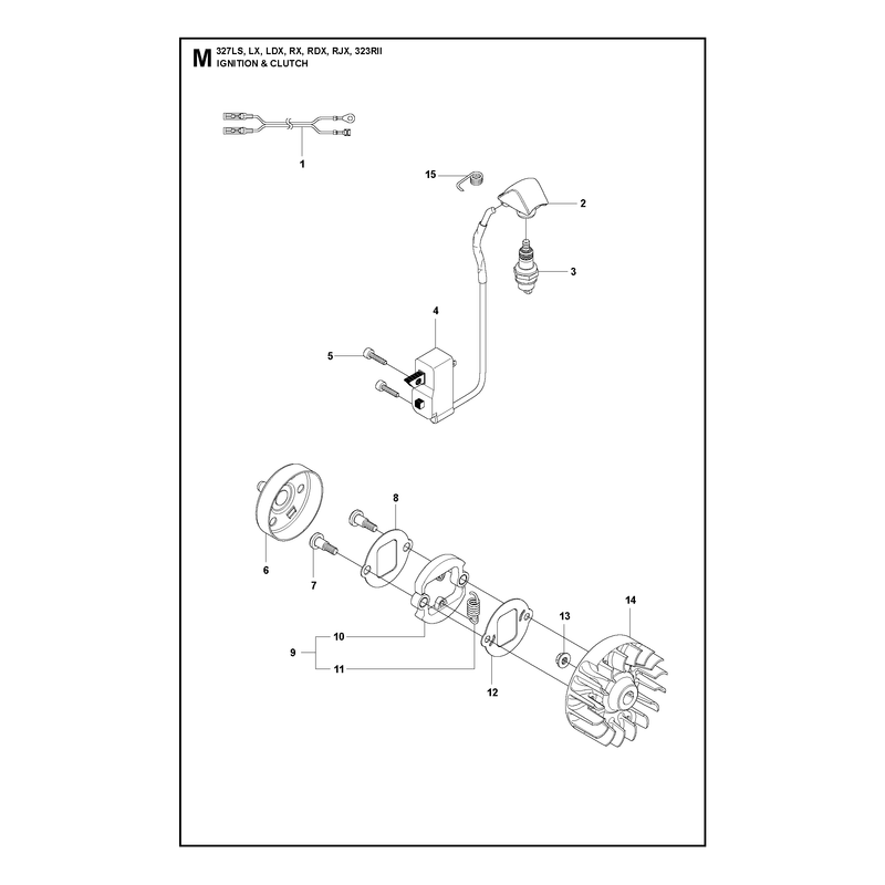 IGNITION SYSTEM AND CLUTCH