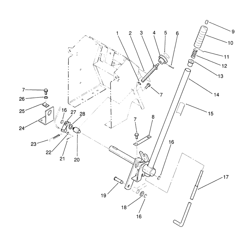 Lift Bar Linkage Assembly