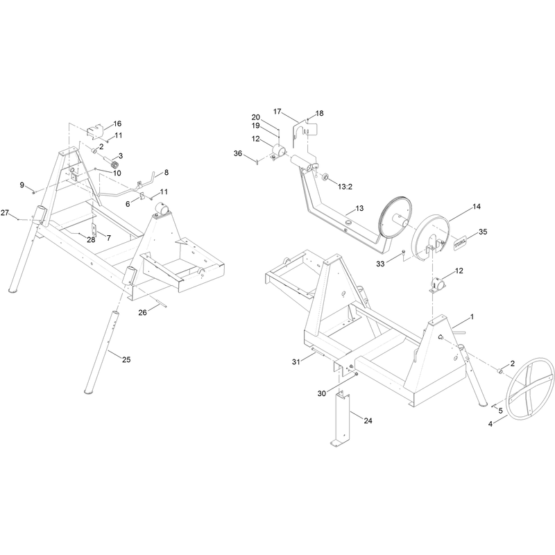 Main Frame Assembly