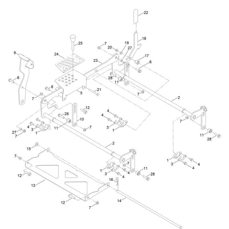 Deck Lift Assembly