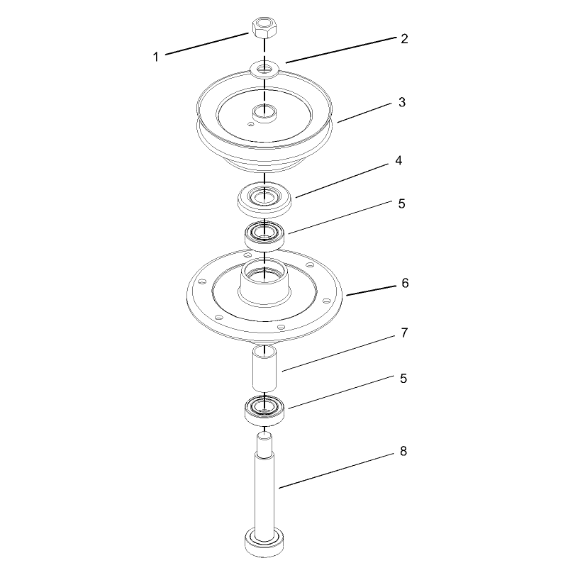 Spindle Assembly No 106-0785