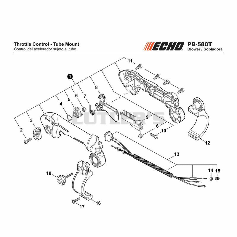 Throttle Control - Tube Mount
