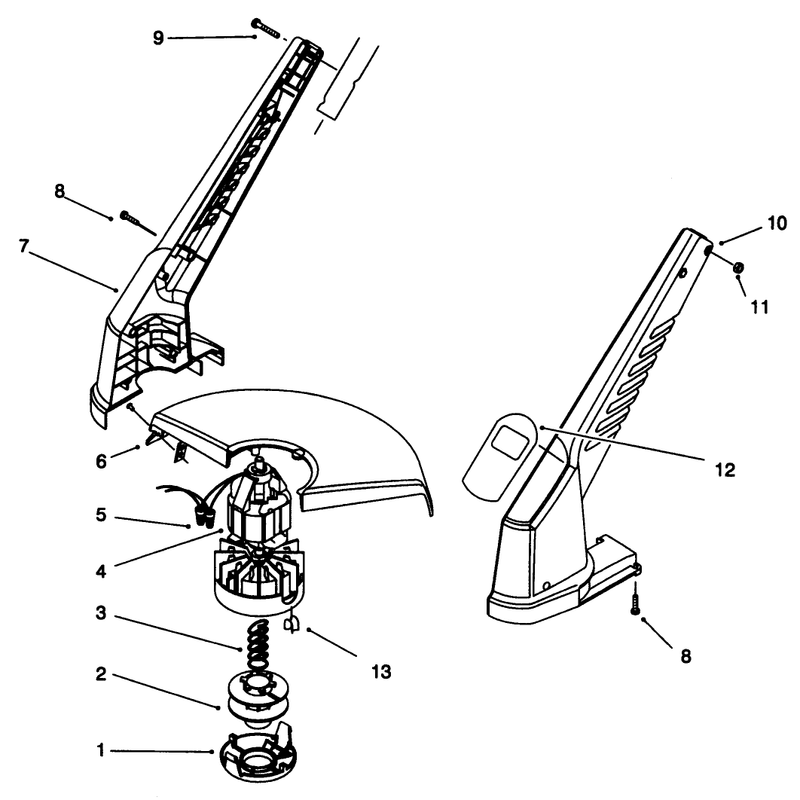 Motor & Housing Assembly
