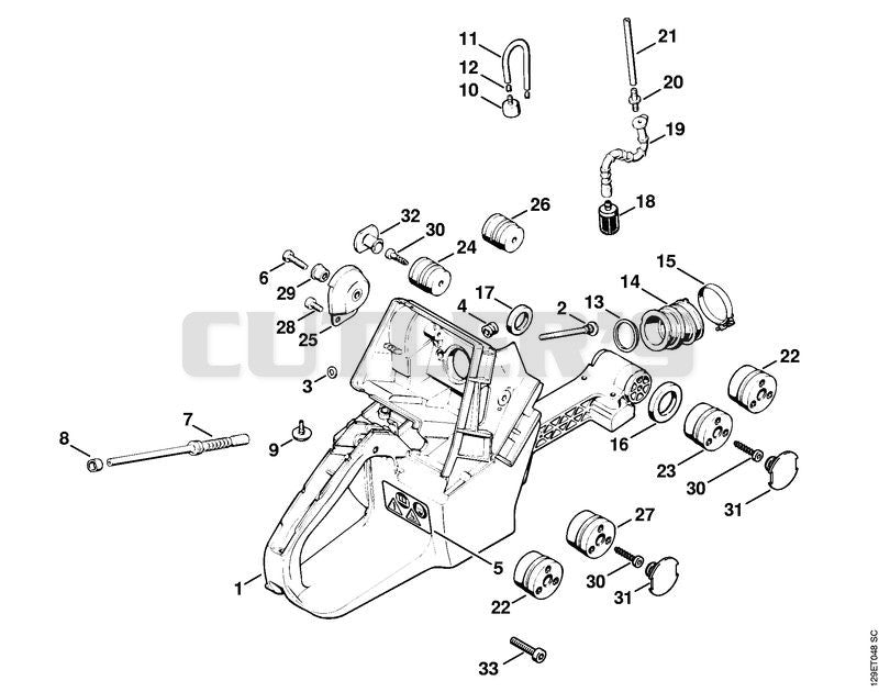 Tank housing, AV-System