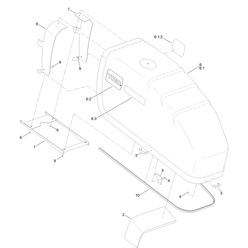 Front Hood Assembly No. AU115517