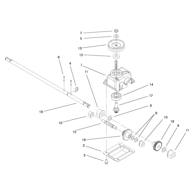 Gear Case Assembly