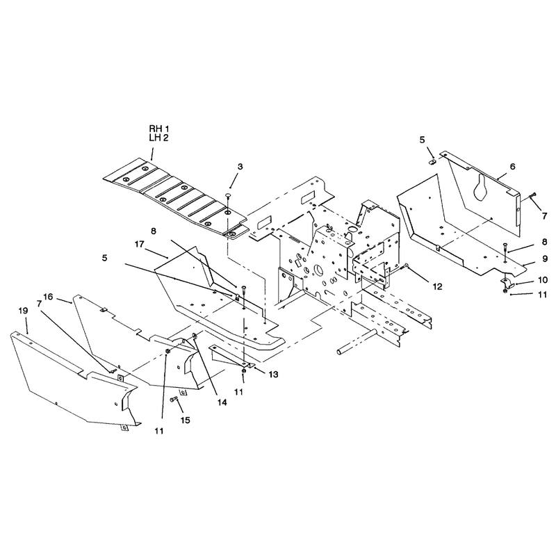 Footrest and Hoodstand Side Covers