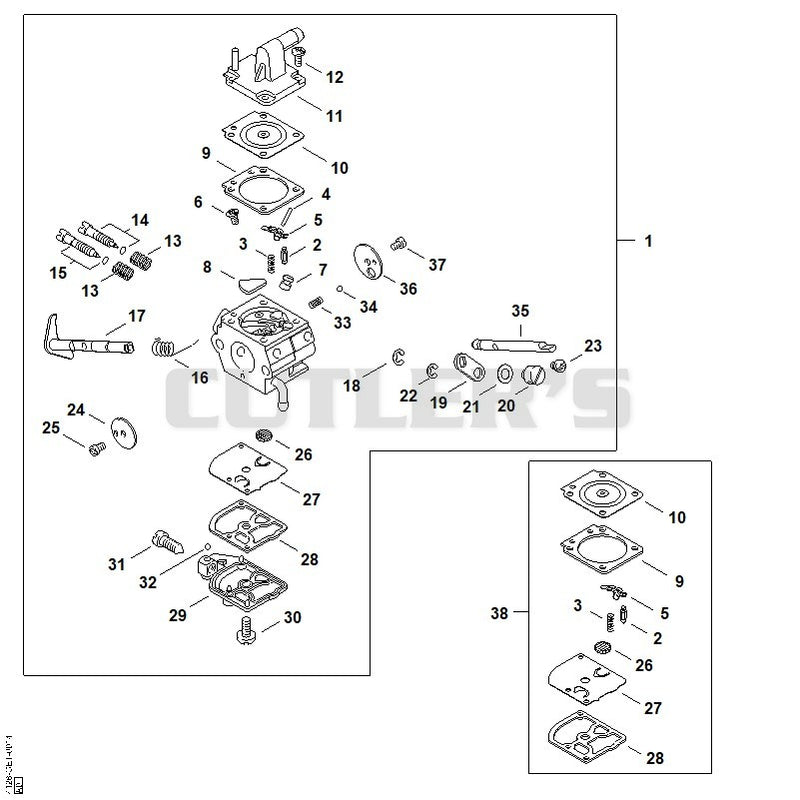 Carburetor C1Q-S33 (19.1998)