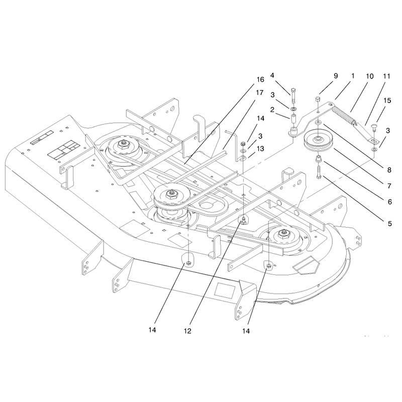 Baffle and Belt Assembly