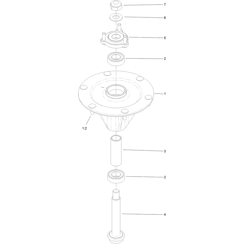 Spindle Assembly No. 127-0560