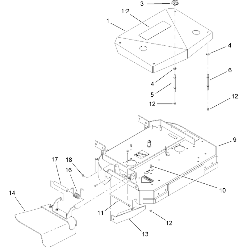 Deck and Shield Assembly