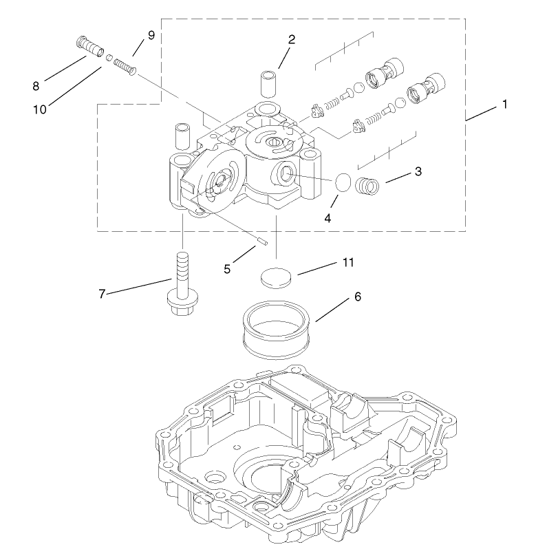 Center Case Assembly